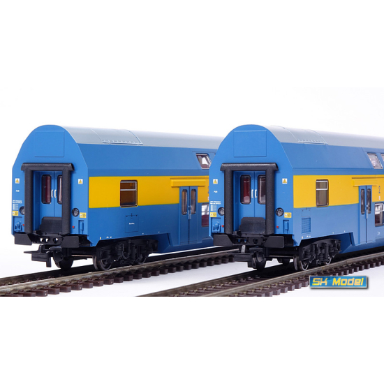 PIKO 97039 , Wagon piętrowy 2 klasy „Bohun” PKP , Stacja Rzeszów , H0 1:87